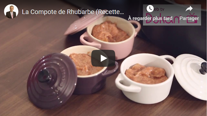 Lee más sobre el artículo Recetas Dukan: compota de ruibarbo