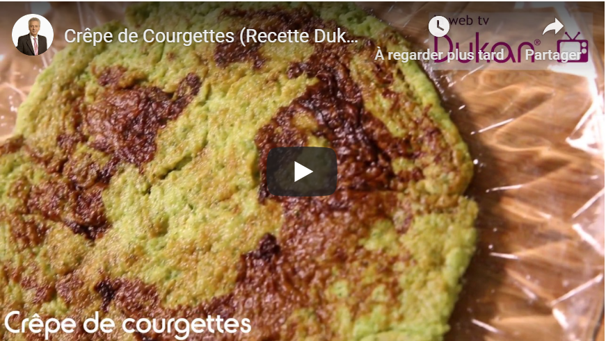 You are currently viewing Crêpe de Courgettes (Recette Dukan)