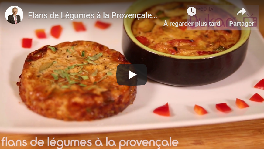 En este momento estás viendo Flanes de Verduras a la Provenzal (Receta Dukan)