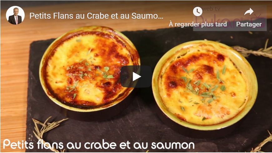 Lee más sobre el artículo Flanecitos de Cangrejo y Salmón (Recetas Dukan)