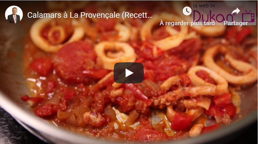 Lee más sobre el artículo Calamares a la Provenzal (Receta Dukan)