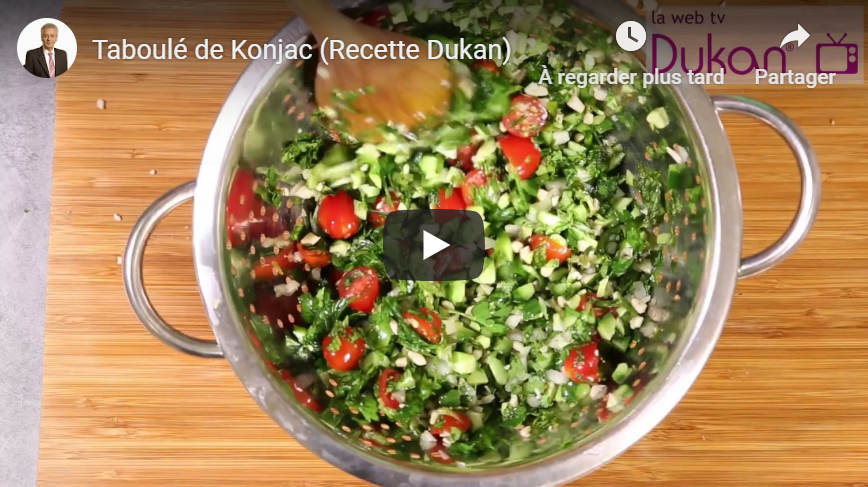 Lee más sobre el artículo Tabulé de Konjac (Receta Dukan)