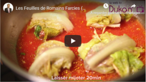 Lee más sobre el artículo Hojas de Lechuga Romana Rellenas (Receta Dukan)