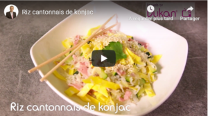 Lee más sobre el artículo Arroz cantonés de konjac