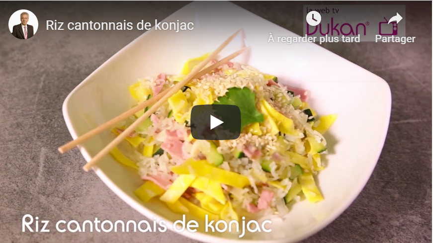 Lee más sobre el artículo Arroz cantonés de konjac