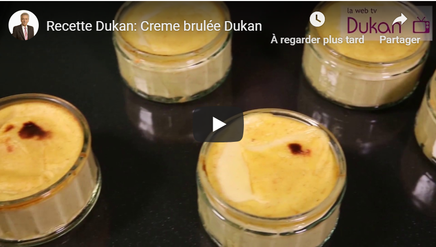 You are currently viewing Creme brulée Dukan