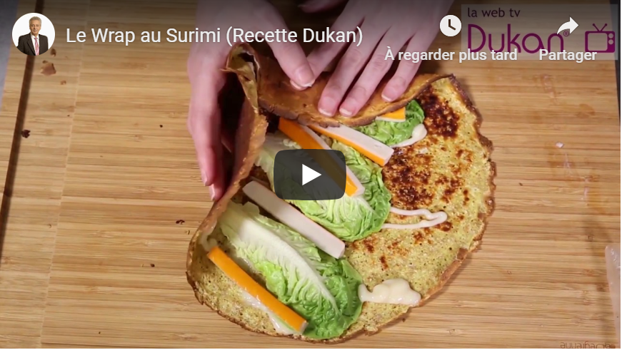 You are currently viewing Wrap au surimi