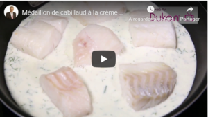 Lee más sobre el artículo Medallón de bacalao con crema de eneldo