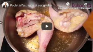 Lee más sobre el artículo Pollo con estragón y rebozuelos