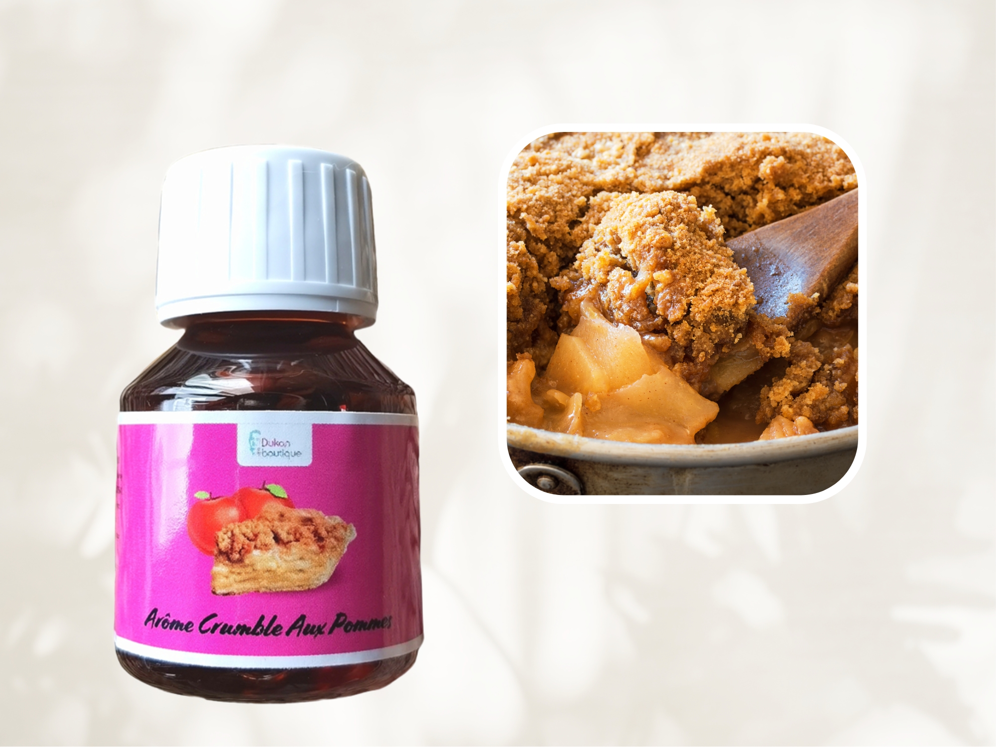 Arôme crumble aux pommes 58 ml