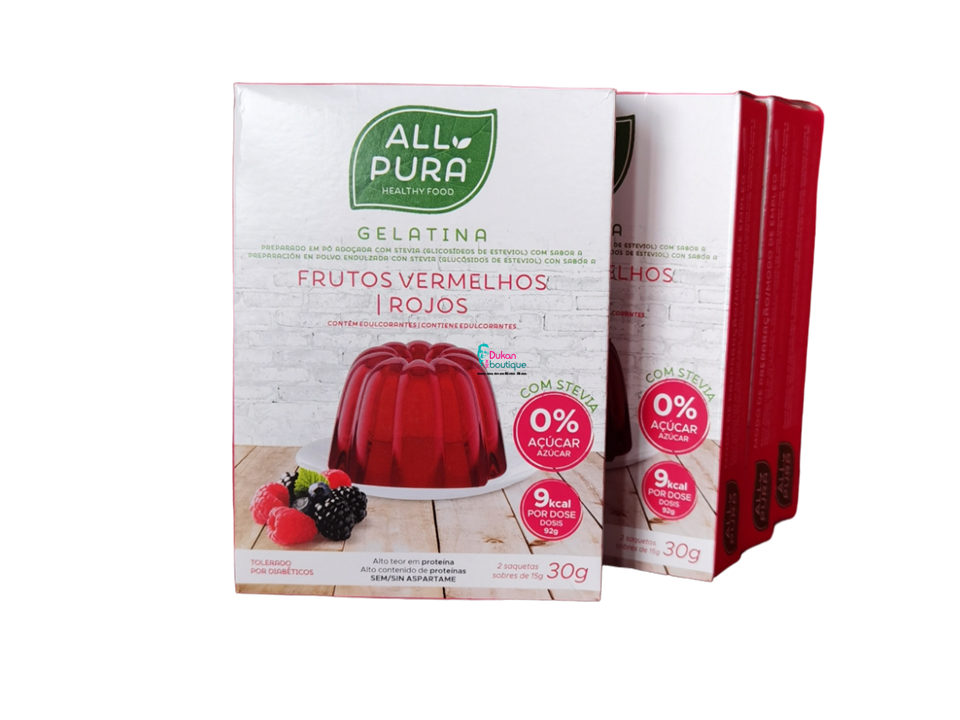 Gélatine de fruits rouges zéro 2X15G - ALL PURA<BR><B>Prix en baisse -2%</B> – Image 3