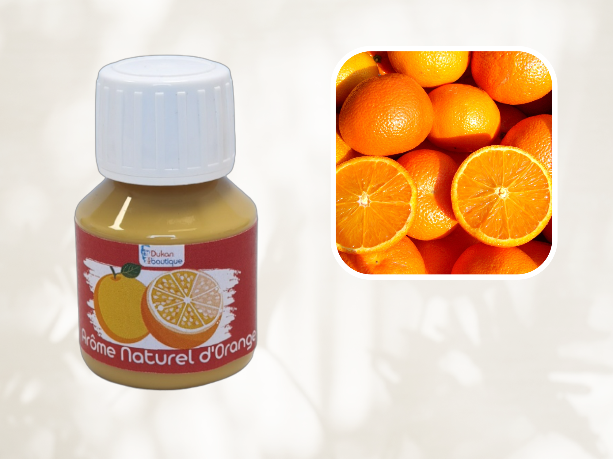 Arôme Naturel d'Orange 58 ml