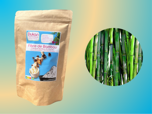 Fibre (farine) 100% de bambou 100g - 94% fibre 0% glucide<BR><B>Prix en baisse -28%</B>