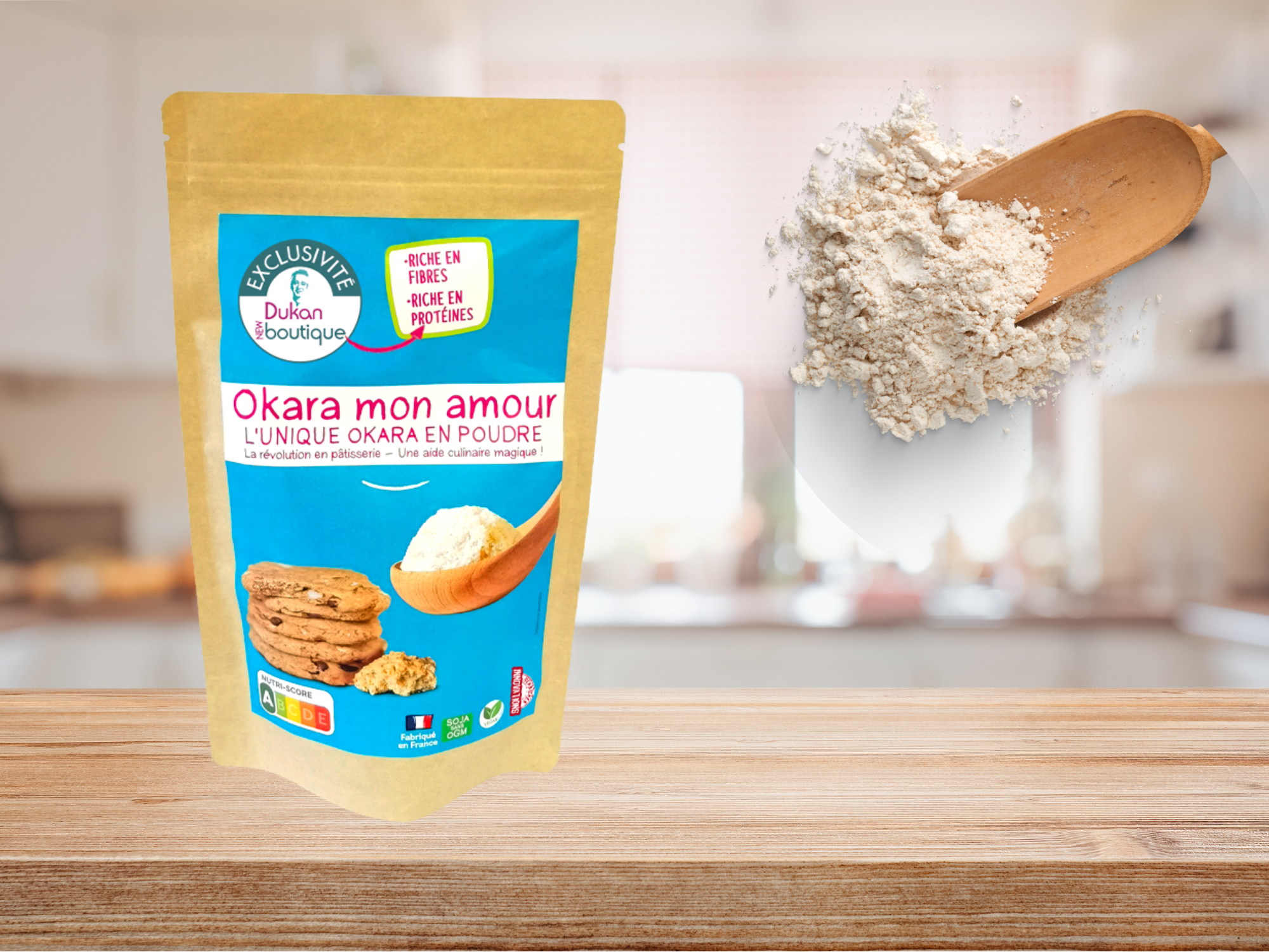 Polvo OKARA MI AMOR DUKAN 200g