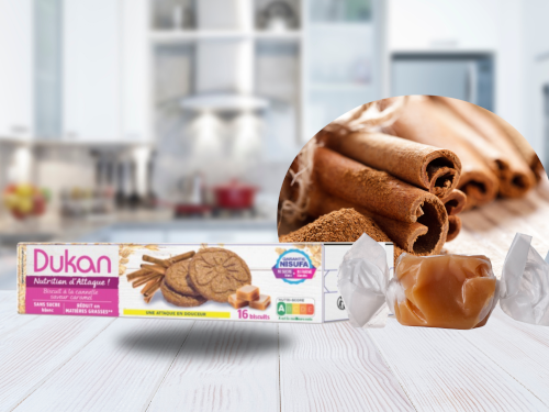 Biscuits saveur caramel cannelle 132G NOUVELLE RECETTE - NOUVEAU FORMAT