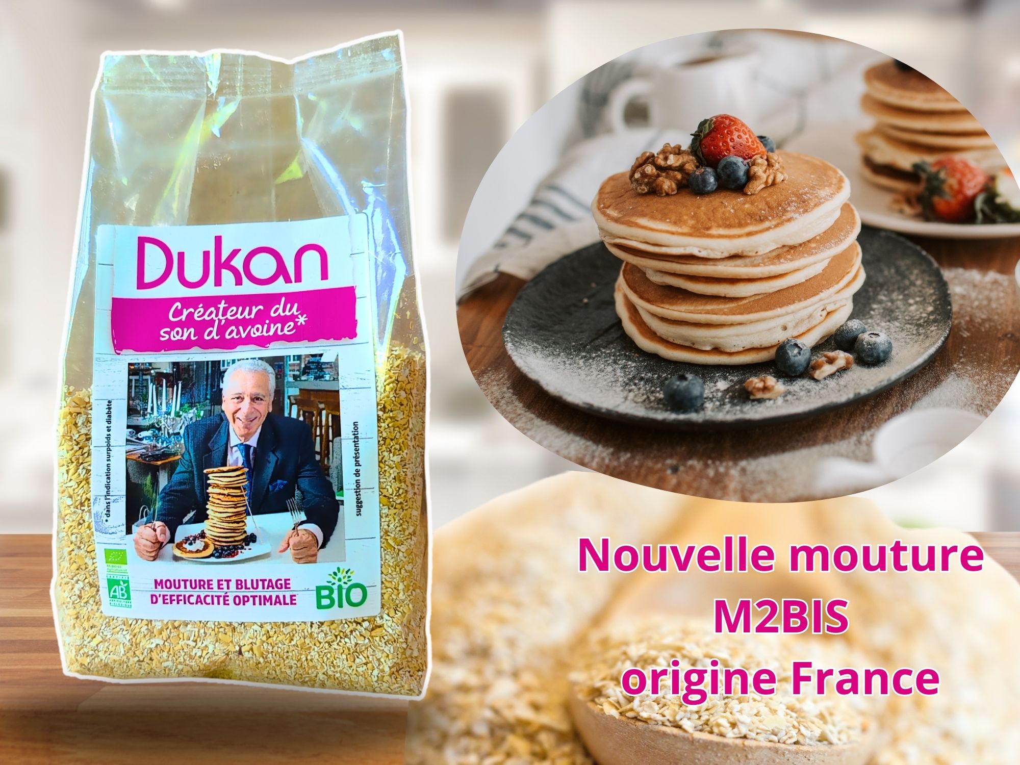 Son d'avoine BIO 500g Nouvelle Mouture