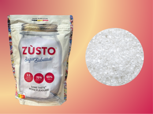 # TOUJOURS BON Zusto substitut de sucre 1:1 adapté aux diabétiques Nutri-Score A 300G DDM 05 01 2026