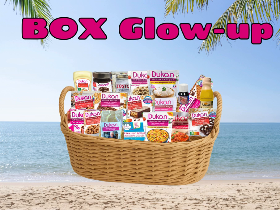 BOX  GLOW-UP 2  -6KG By Mélanie