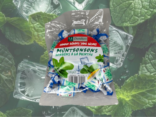 Bonbons TENDRE Sans Sucres à la MENTHE 100G