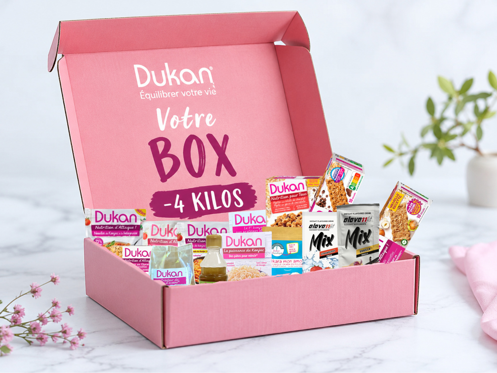 💖 BOX -4 KILOS — 24 JOURS — 27 REPAS